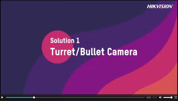 видео работы камеры видеонаблюдения с функцией тепловизора